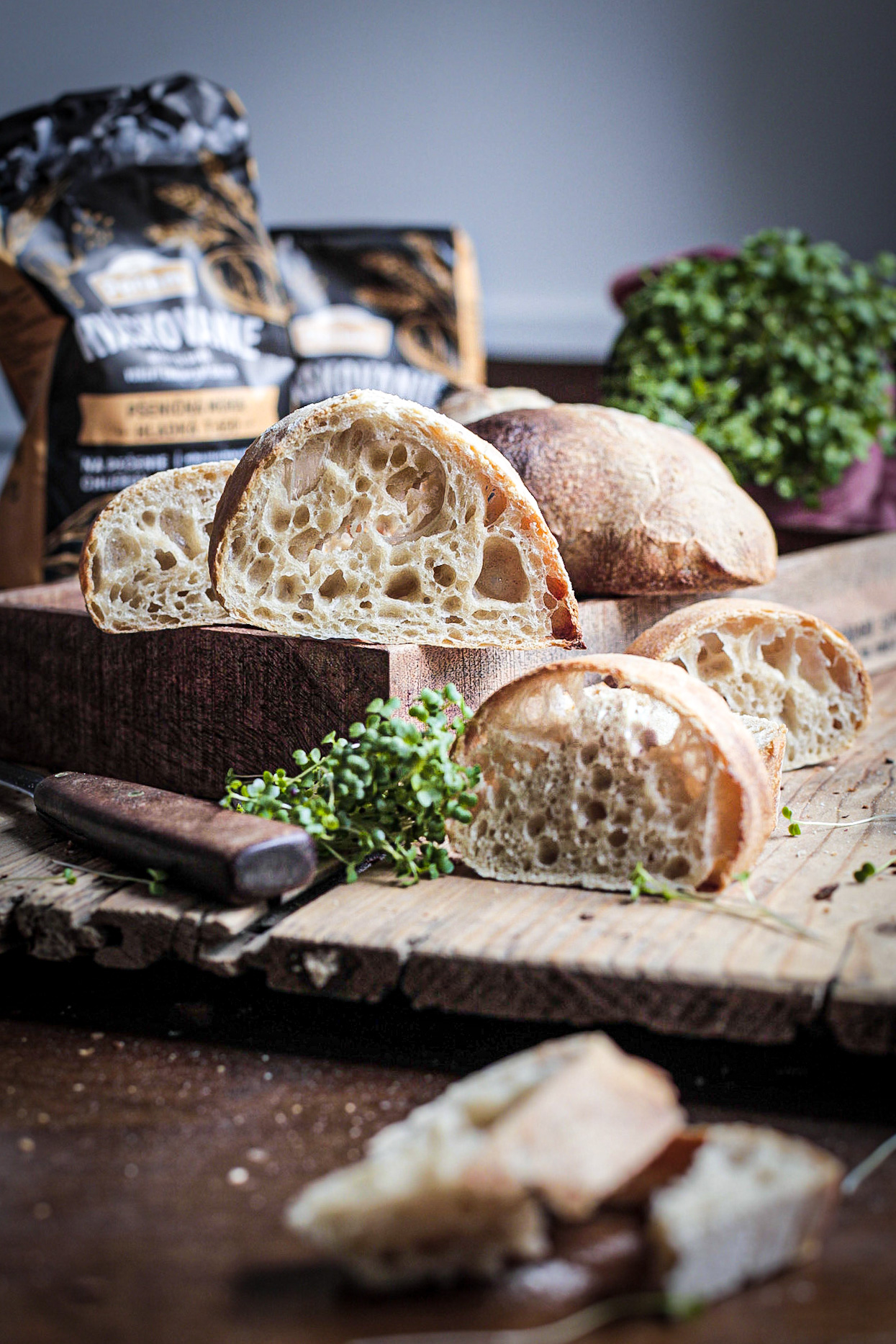 Ciabatta z kvásku