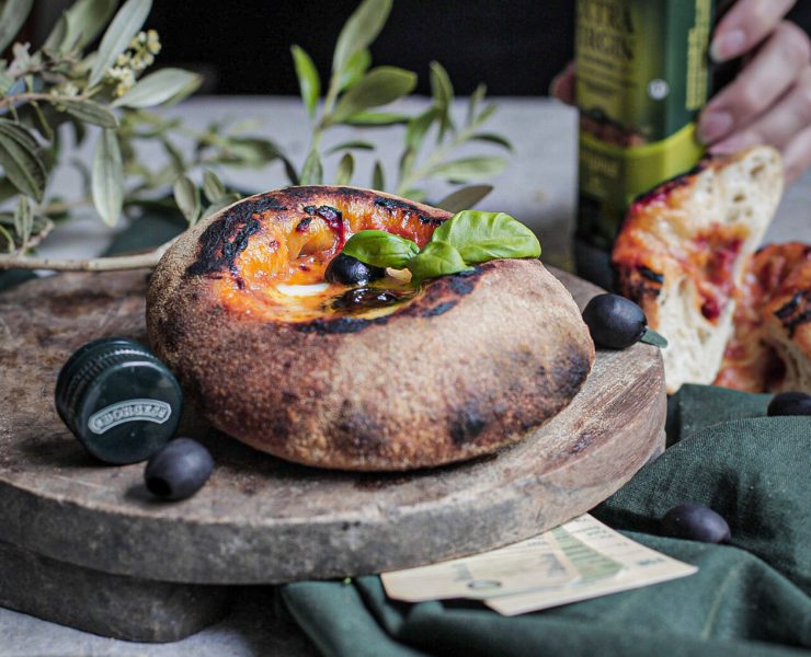 Mini Pizza s olivovým olejom